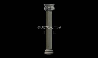 grc水泥歐式構件方形羅馬柱