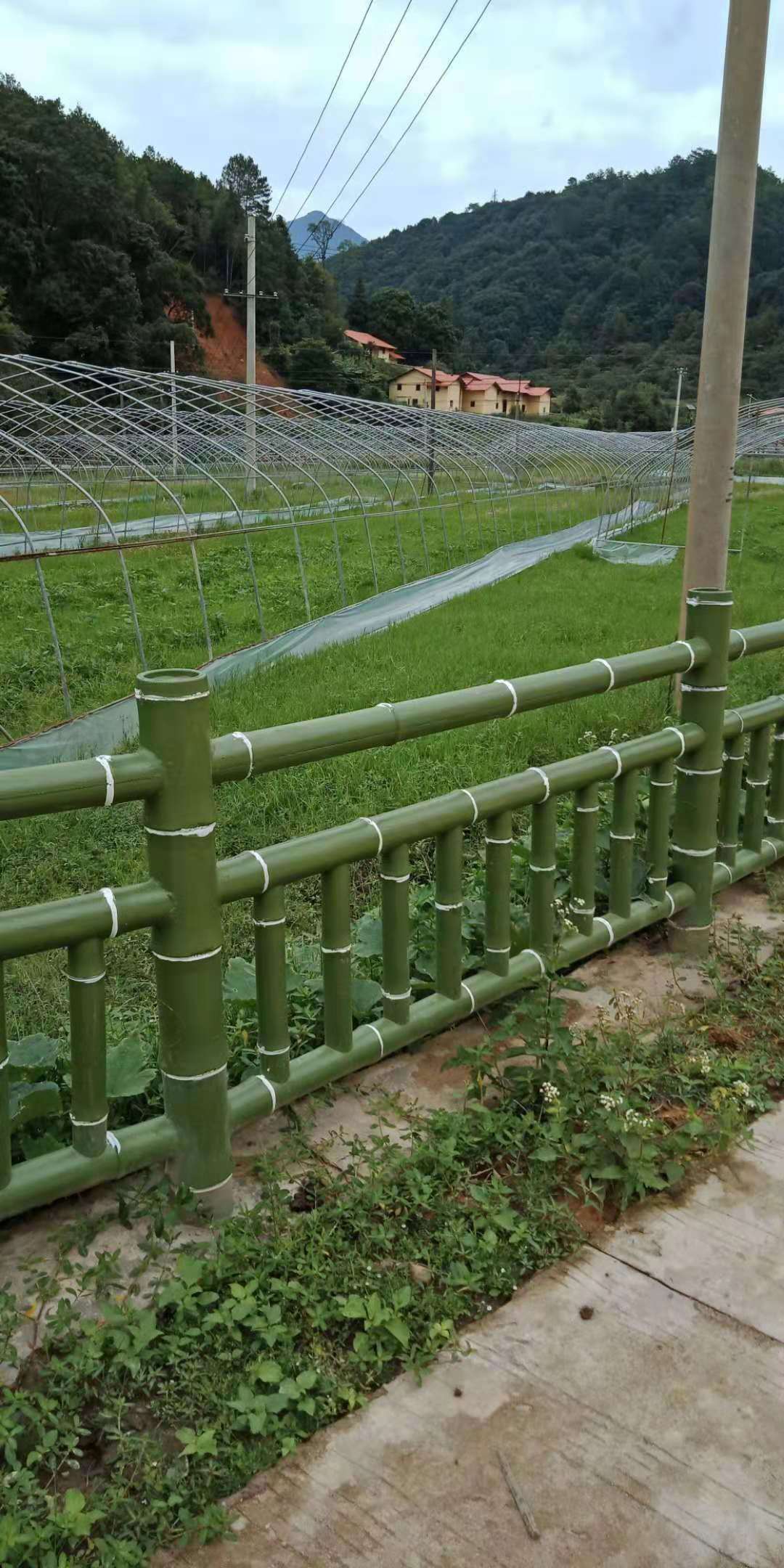 瑞金仿竹水泥護欄